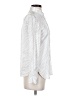 Banana Republic 100% Polyester Stripes Ivory Long Sleeve Blouse Size XS - photo 4