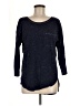 Gap 100% Cotton Blue 3/4 Sleeve Top Size M - photo 1