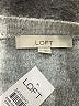 Ann Taylor LOFT Metallic Silver Pullover Sweater Size M - photo 7