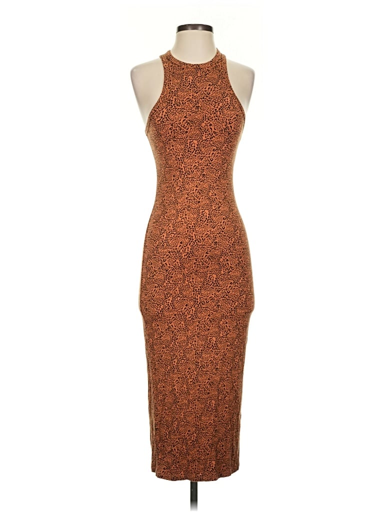 Pre-owned Billabong Cocktail Dress In Brown