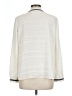 Talbots 100% Polyester Ivory Long Sleeve Blouse Size Lg Petite - photo 2