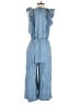 Gap Solid Blue Jumpsuit Size S - photo 2