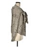 Opening Ceremony Gray Long Sleeve Blouse Size M - photo 4