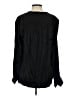 L'Agence 100% Rayon Black Long Sleeve Blouse Size 2 - photo 2