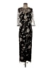 JS Collections 100% Polyester Black Cocktail Dress Size 00 - photo 1