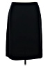 Kasper 100% Polyester Solid Black Formal Skirt Size 14 - photo 2