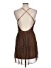 Lulus Metallic Brown Cocktail Dress Size L - photo 2