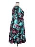 Torrid Tropical Teal Casual Dress Size 2X Plus (2) - photo 4