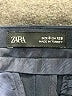 Zara Plaid Blue Dress Pants Size 8 - photo 3