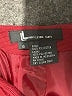 Larry Levine 100% Polyester Solid Burgundy Formal Skirt Size 6 - photo 4