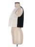 Bailey 44 100% Polyurethane White Sleeveless Blouse Size M - photo 5