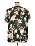 Maurices 100% Polyester Tropical Green Short Sleeve Blouse Size 1X - photo 2