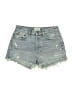 AGOLDE 100% Cotton Blue Denim Shorts Size 26 waist - photo 1