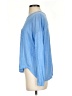 Vince. 100% Linen Blue Long Sleeve Top Size S - photo 5