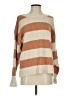 By Together Stripes Tan Pullover Sweater Size S - photo 1