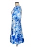 Grace Karin Tie-dye Blue Casual Dress Size M - photo 5
