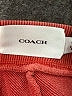 Coach 100% Cotton Solid Orange Athletic Shorts Size S - photo 3