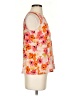 Ann Taylor LOFT 100% Polyester Orange Sleeveless Blouse Size S (petite) - photo 4