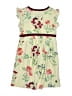 Tea 100% Cotton Floral Ivory Dress Size 5 - photo 2