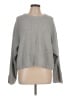 Gap Solid Gray Pullover Sweater Size L - photo 1