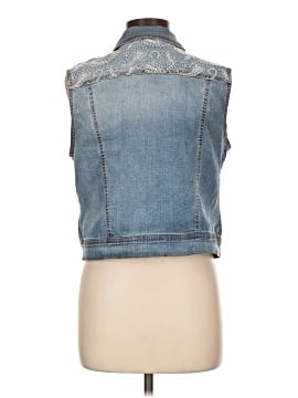 Tribal Jeans Sleeveless Button-Down Shirt (view 2)