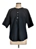 Unbranded Black Short Sleeve Blouse Size L - photo 1