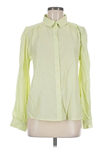 Ann Taylor Factory Long Sleeve Blouse (view 1)