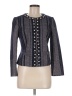 Tory Burch Tweed Gray Blue Wool Blazer Size 6 - photo 1