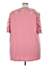 Roaman's Pink Short Sleeve Top Size 22 (1X) - photo 2