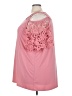 Roaman's Pink Short Sleeve Top Size 22 (1X) - photo 5