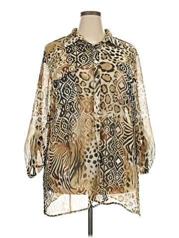 Ruby Rd. 3/4 Sleeve Blouse (view 1)