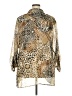 Ruby Rd. 100% Polyester Animal Print Gold 3/4 Sleeve Blouse Size 20 - photo 2