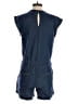 DKNY Jeans Solid Blue Romper Size S - photo 2