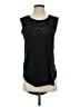 Banana Republic 100% Polyester Black Sleeveless Blouse Size S - photo 1