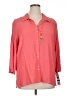 Alfred Dunner Pink 3/4 Sleeve Blouse Size XL - photo 1
