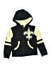 Team Apparel Black Zip Up Hoodie Size S (estimated, kids) - photo 1