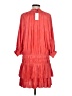 Current Air 100% Polyester Orange Casual Dress Size M - photo 2