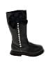 Unbranded Black Boots Size 4 (youth) - photo 1