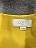 Ann Taylor LOFT Outlet 100% Polyester Yellow Tank Top Size L - photo 7