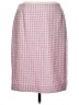 Escada 100% Cotton Houndstooth Pink Formal Skirt Size EU 44 / US 14 - photo 1
