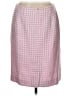 Escada 100% Cotton Houndstooth Pink Formal Skirt Size EU 44 / US 14 - photo 2