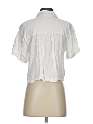 Rose + Olive Short Sleeve Blouse (view 2)
