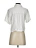 Rose + Olive 100% Rayon Ivory Short Sleeve Blouse Size S - photo 2