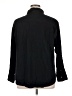 Torrid 100% Rayon Solid Black Long Sleeve Button-Down Shirt Size 1X Plus (1) - photo 2