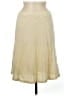 Viola Solid Tan Ivory Wool Skirt Size M - photo 1