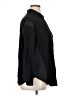 Torrid 100% Rayon Solid Black Long Sleeve Button-Down Shirt Size 1X Plus (1) - photo 4