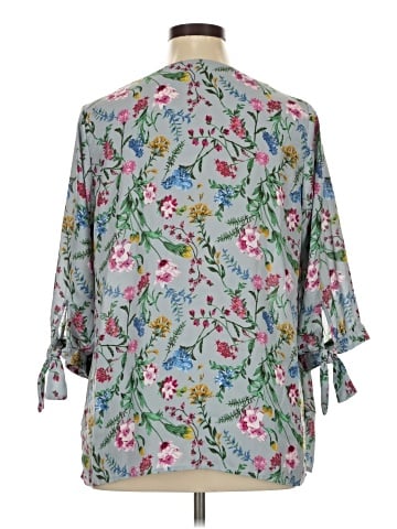 Violet & Claire 3/4 Sleeve Blouse (view 2)