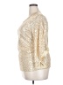 Unbranded 100% Polyester Gold 3/4 Sleeve Blouse Size 2X - photo 5
