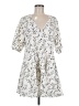 Universal Thread Print Ivory Casual Dress Size M - photo 1