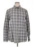 Pendleton 100% Cotton Checkered-gingham Gray Long Sleeve Button-Down Shirt Size XL - photo 1